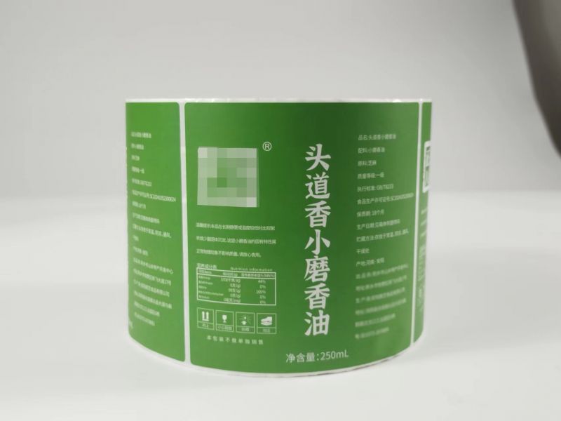 銅版紙標(biāo)簽