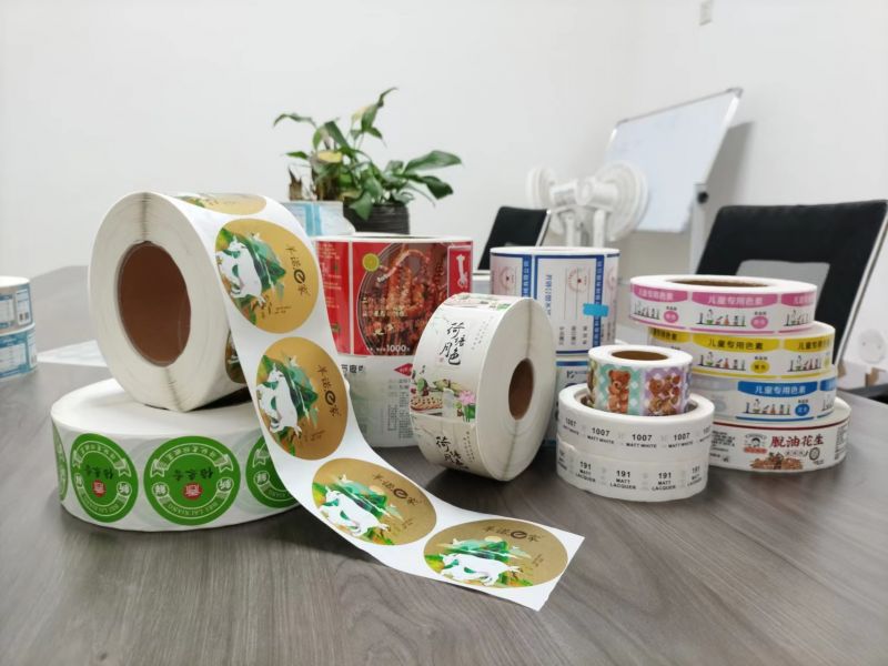 紙張類不干膠標(biāo)簽的加工方法
